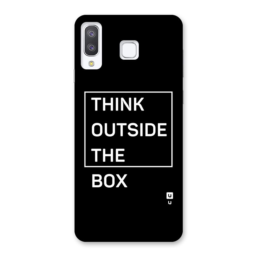 Always Think Outside Back Case for Galaxy A8 Star
