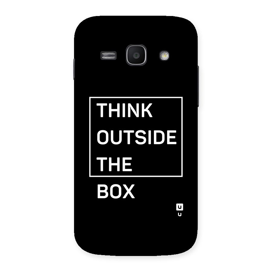 Always Think Outside Back Case for Galaxy Ace3