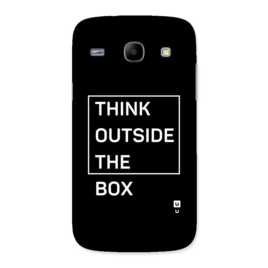 Always Think Outside Back Case for Galaxy Core