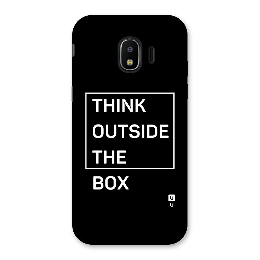 Always Think Outside Back Case for Galaxy J2 Pro 2018