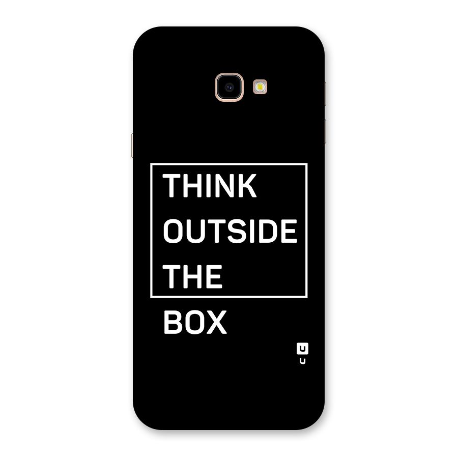 Always Think Outside Back Case for Galaxy J4 Plus