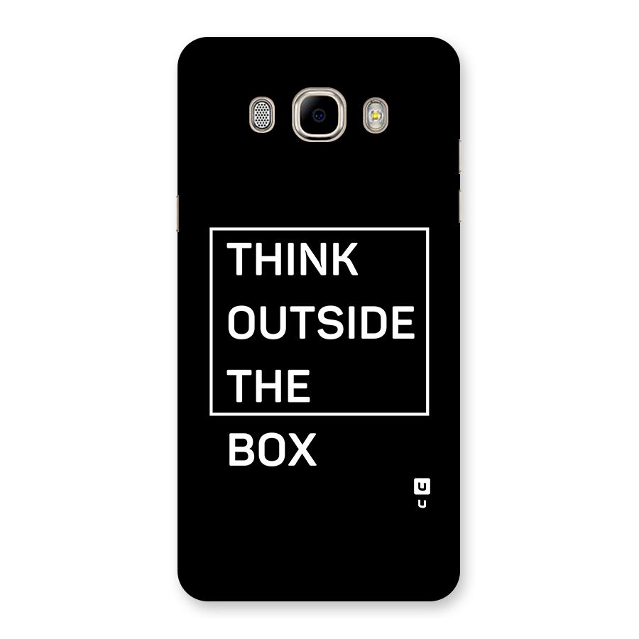 Always Think Outside Back Case for Galaxy J7 2016