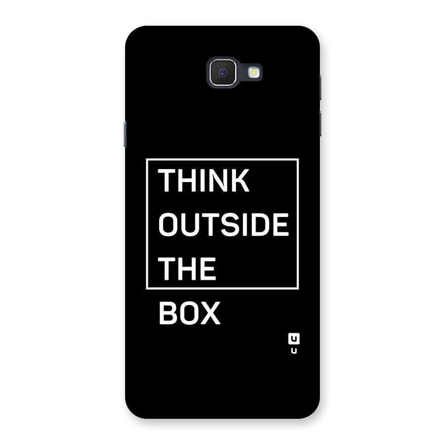 Always Think Outside Back Case for Galaxy J7 Prime