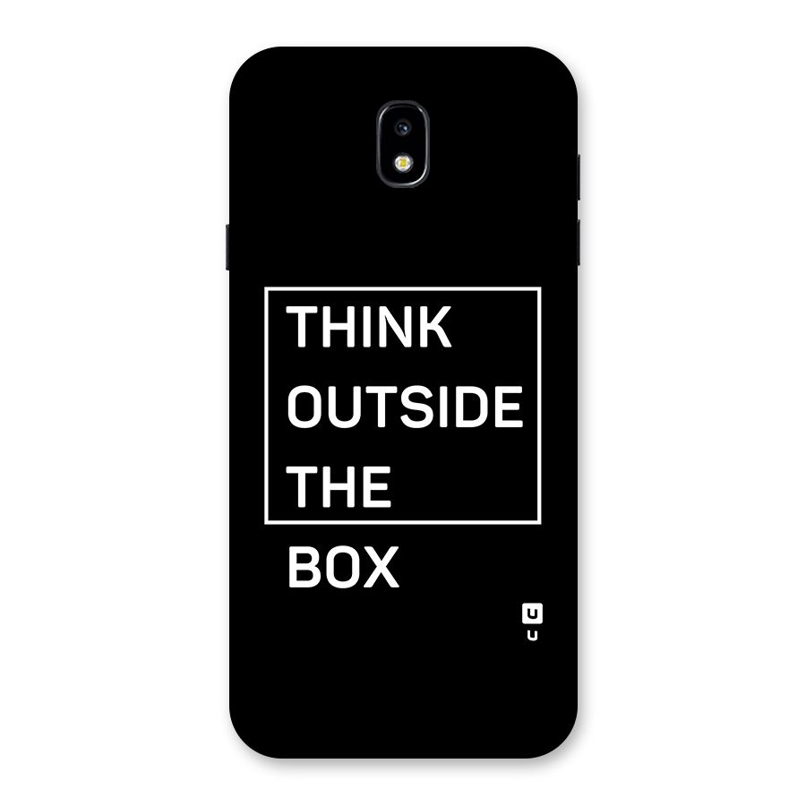 Always Think Outside Back Case for Galaxy J7 Pro