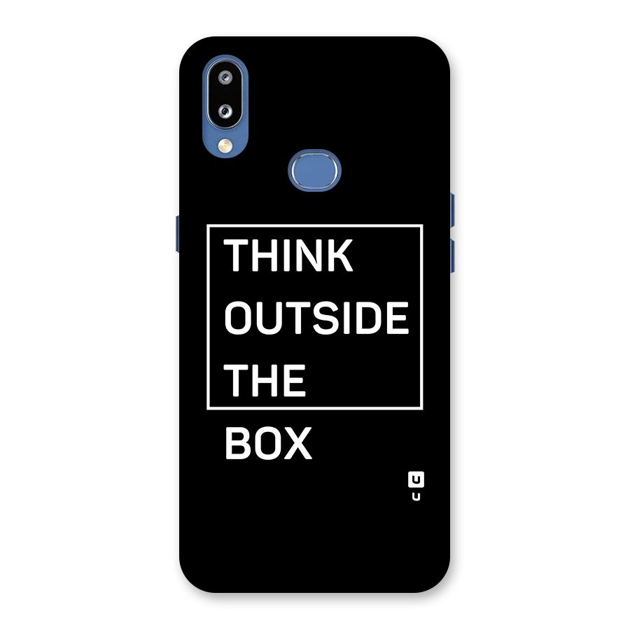 Always Think Outside Back Case for Galaxy M01s