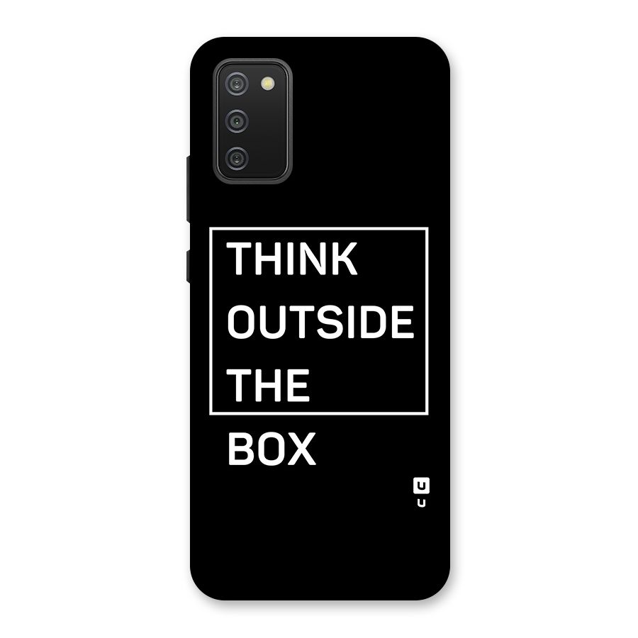 Always Think Outside Back Case for Galaxy M02s