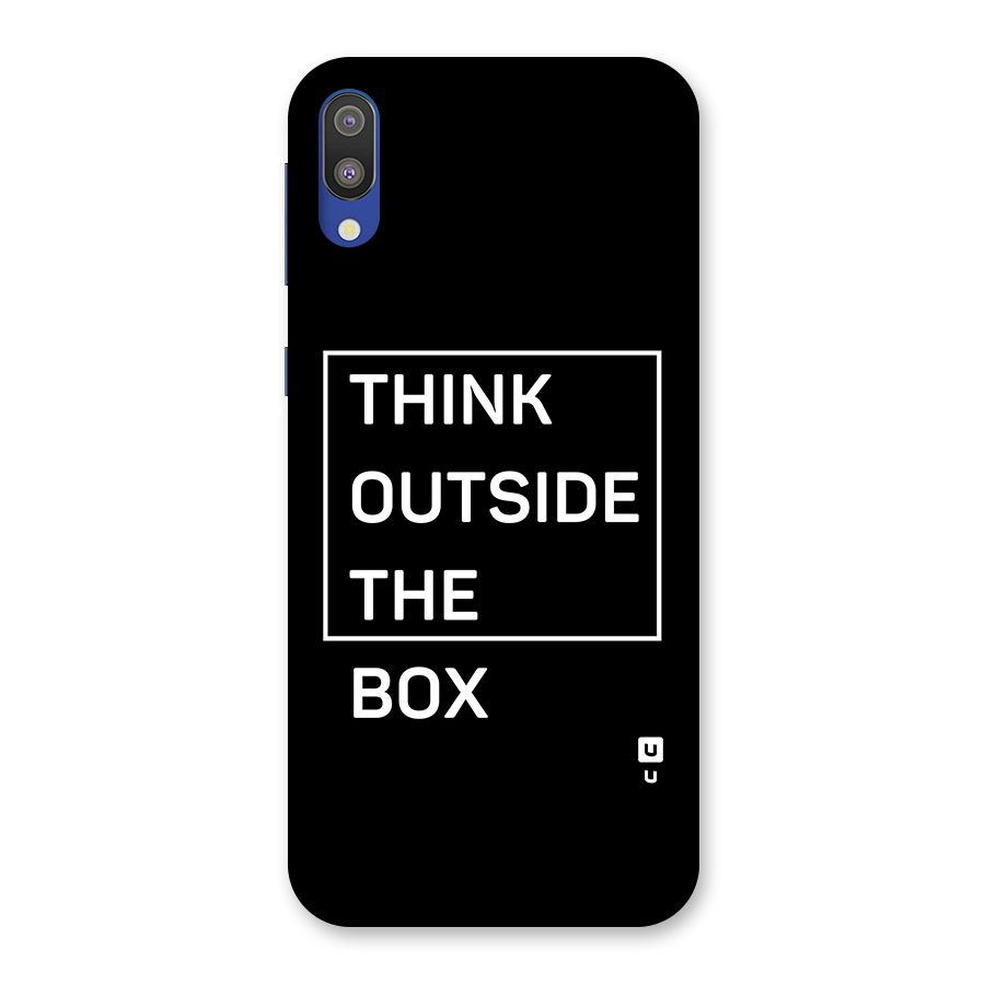 Always Think Outside Back Case for Galaxy M10