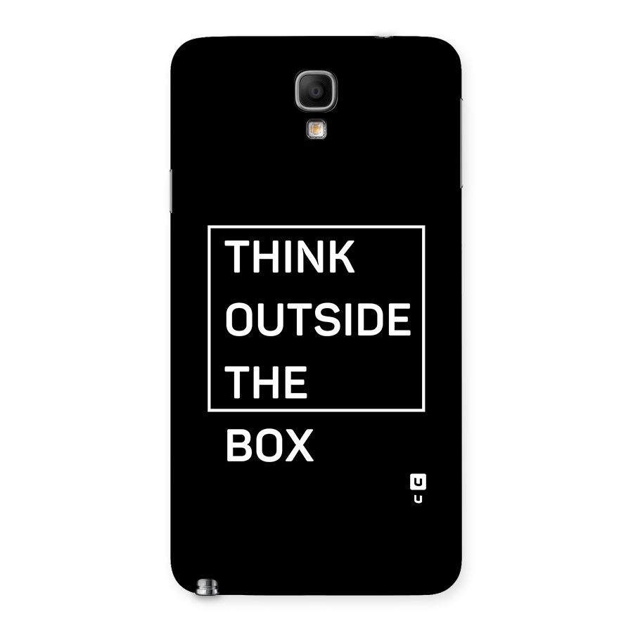 Always Think Outside Back Case for Galaxy Note 3 Neo
