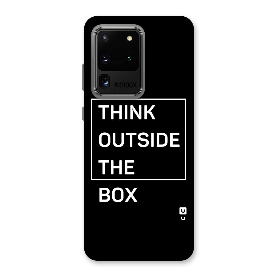 Always Think Outside Back Case for Galaxy S20 Ultra