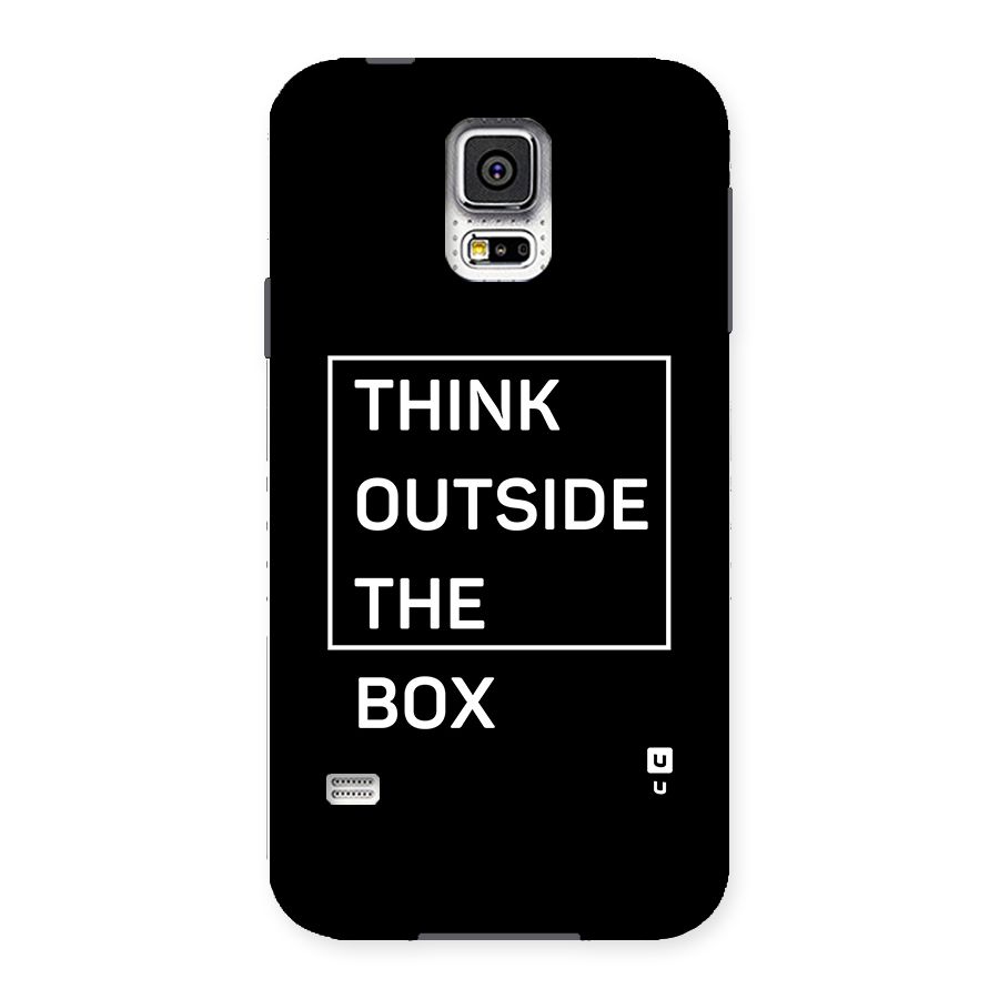 Always Think Outside Back Case for Galaxy S5