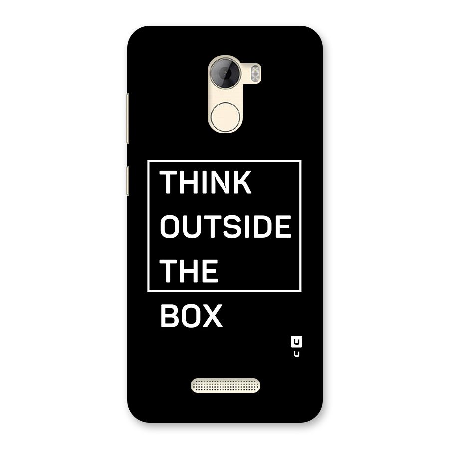 Always Think Outside Back Case for Gionee A1 LIte