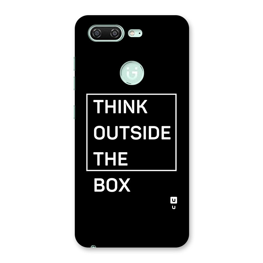 Always Think Outside Back Case for Gionee S10
