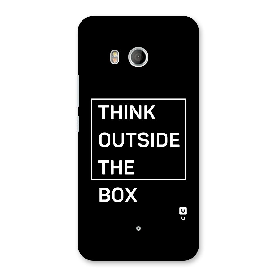 Always Think Outside Back Case for HTC U11