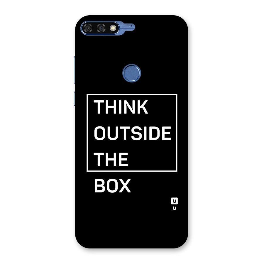 Always Think Outside Back Case for Honor 7C