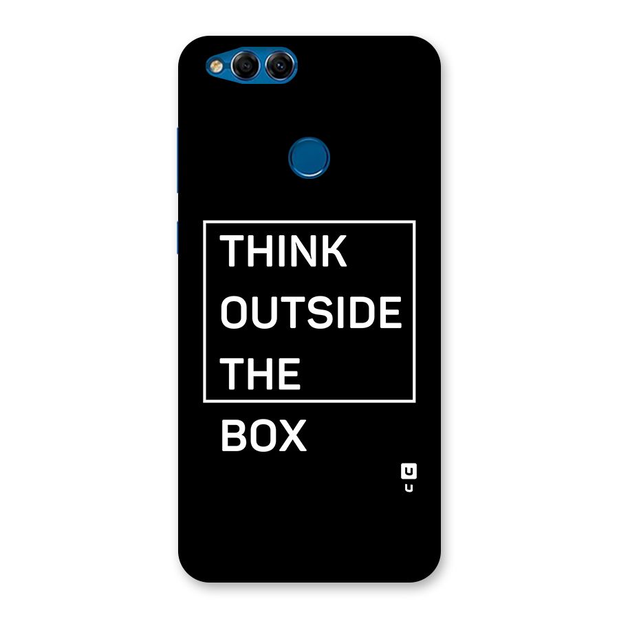 Always Think Outside Back Case for Honor 7X
