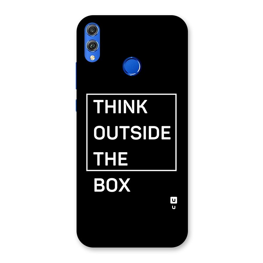 Always Think Outside Back Case for Honor 8X