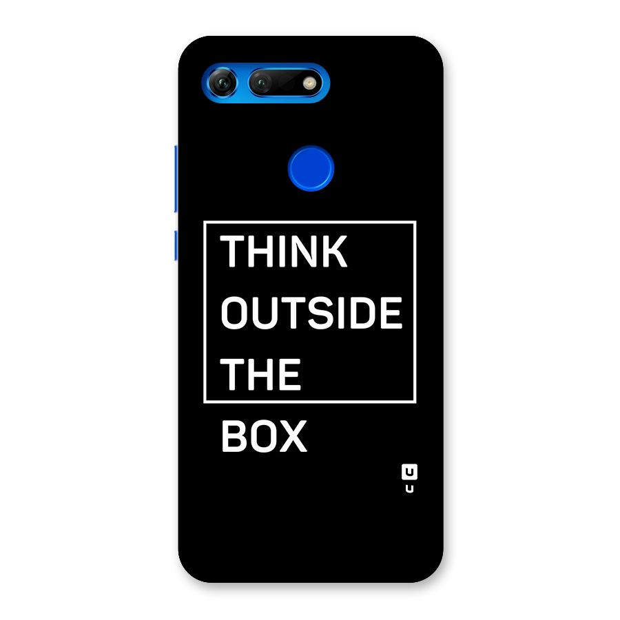 Always Think Outside Back Case for Honor View 20