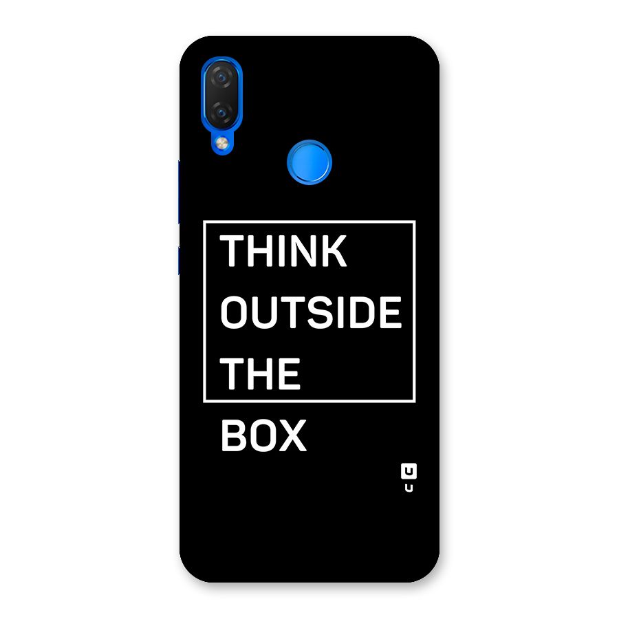 Always Think Outside Back Case for Huawei P Smart+