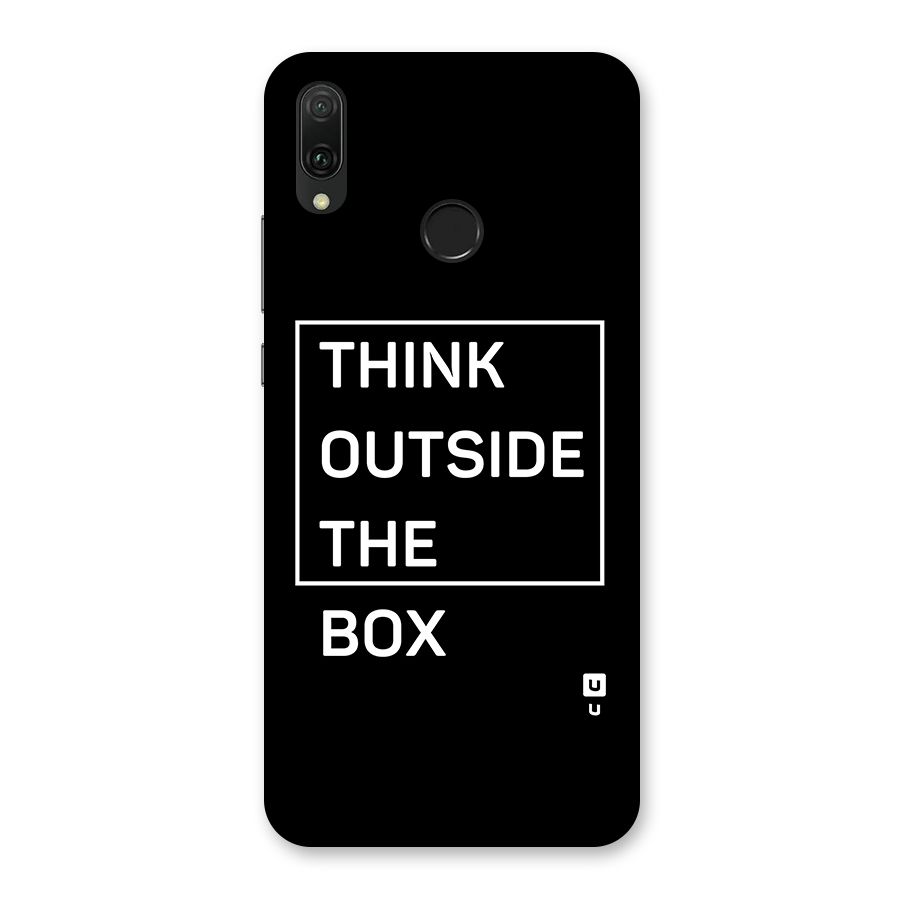 Always Think Outside Back Case for Huawei Y9 (2019)