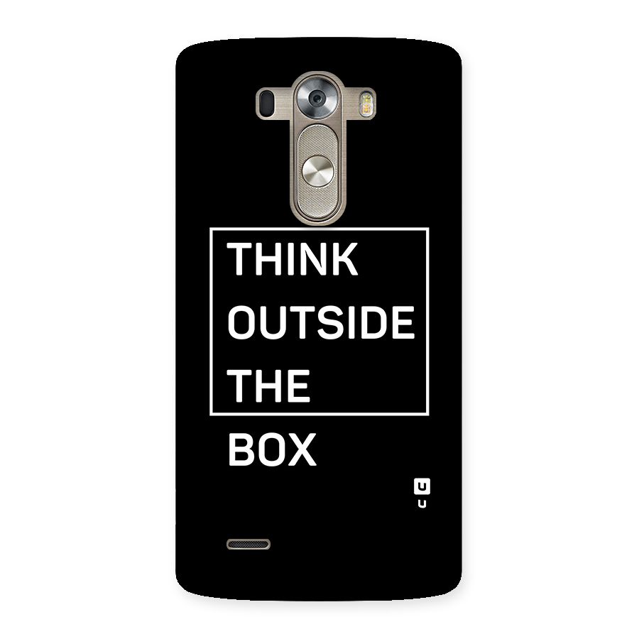 Always Think Outside Back Case for LG G3