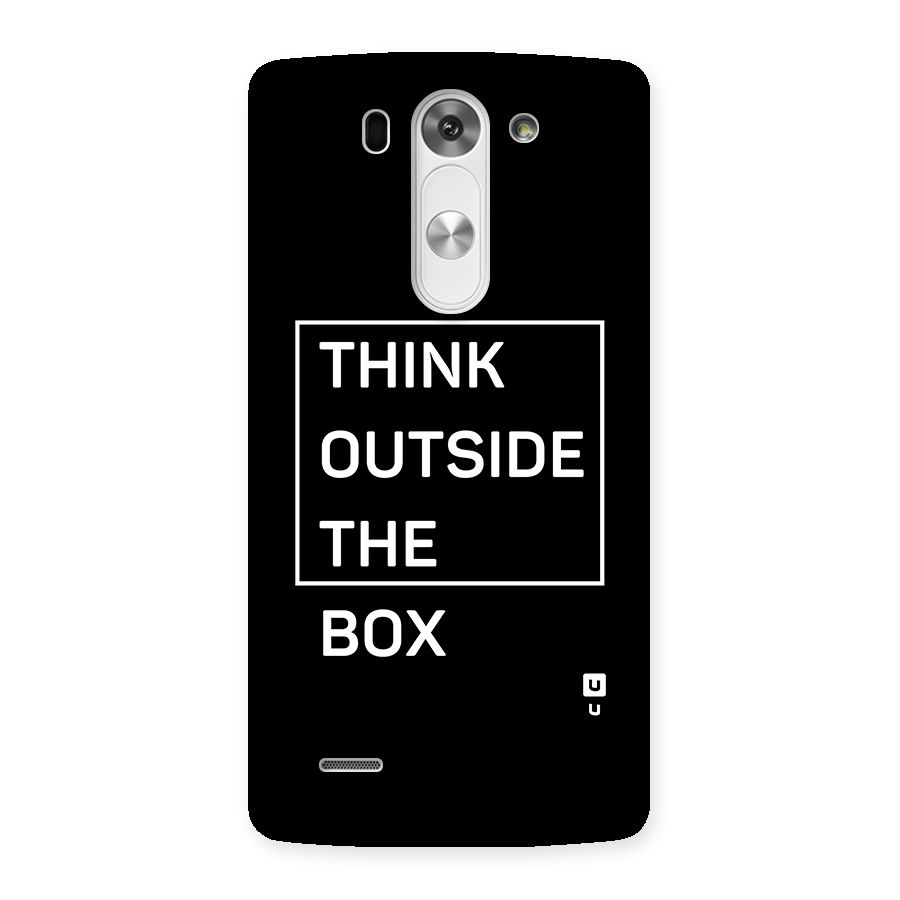 Always Think Outside Back Case for LG G3 Mini
