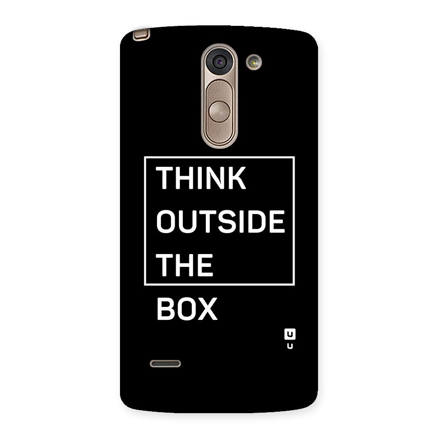 Always Think Outside Back Case for LG G3 Stylus