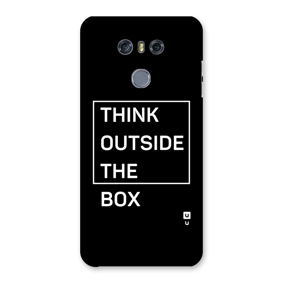 Always Think Outside Back Case for LG G6