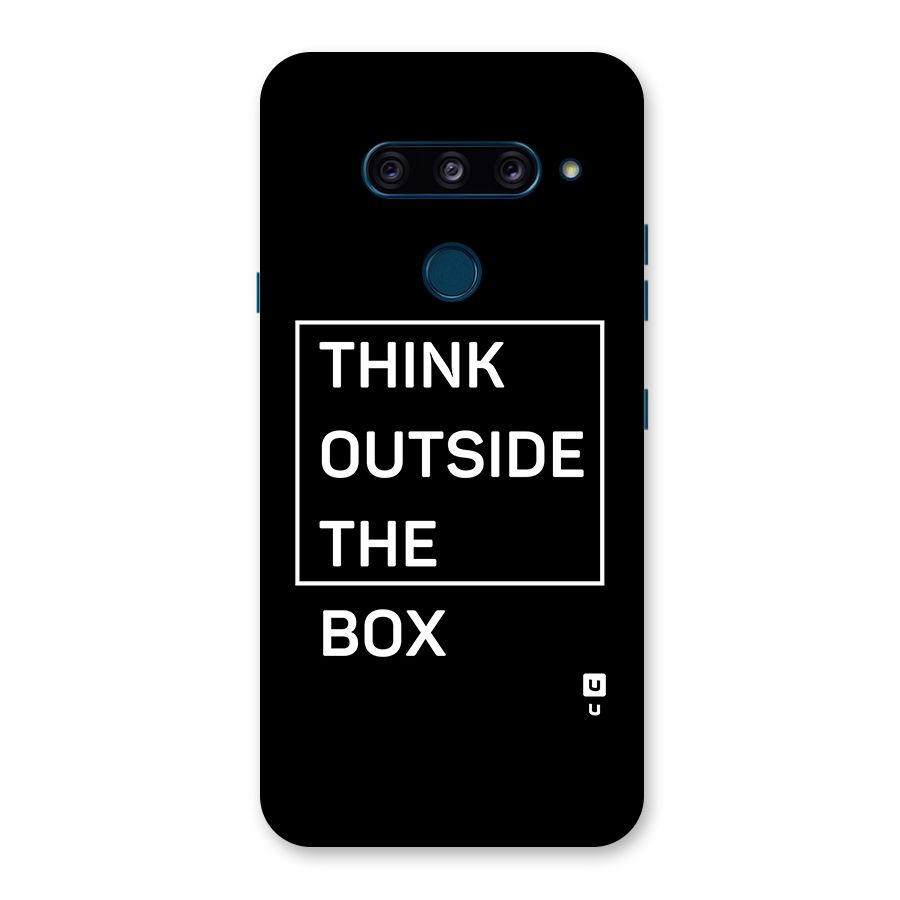 Always Think Outside Back Case for LG  V40 ThinQ