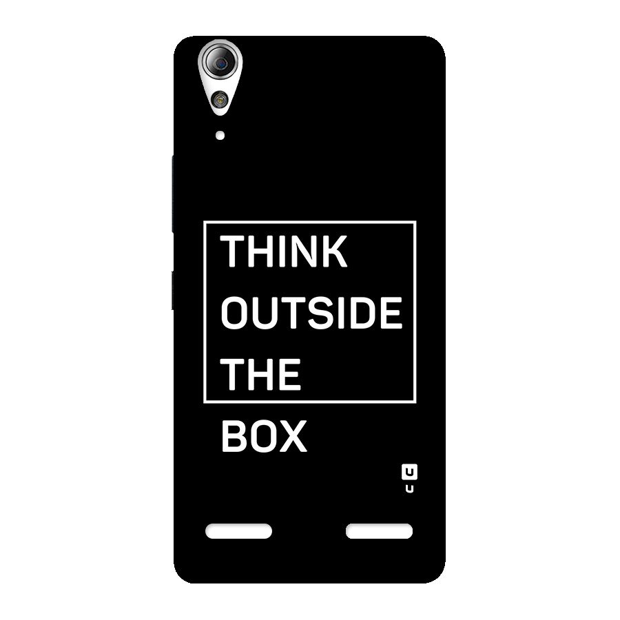 Always Think Outside Back Case for Lenovo A6000 Plus