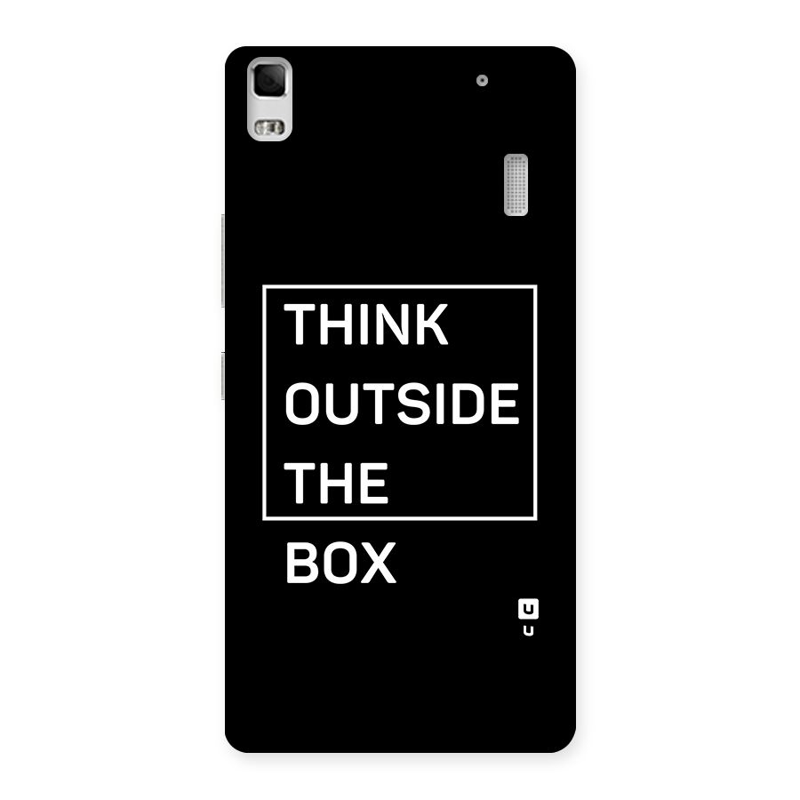 Always Think Outside Back Case for Lenovo A7000