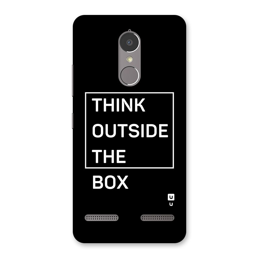 Always Think Outside Back Case for Lenovo K6