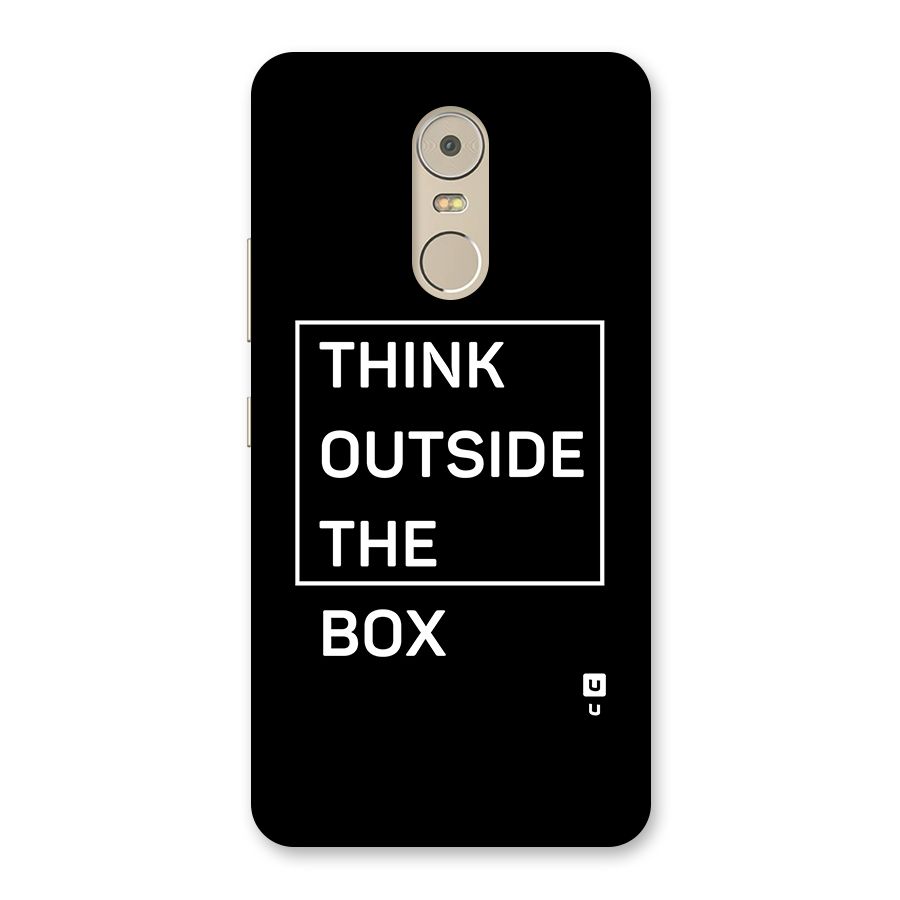 Always Think Outside Back Case for Lenovo K6 Note