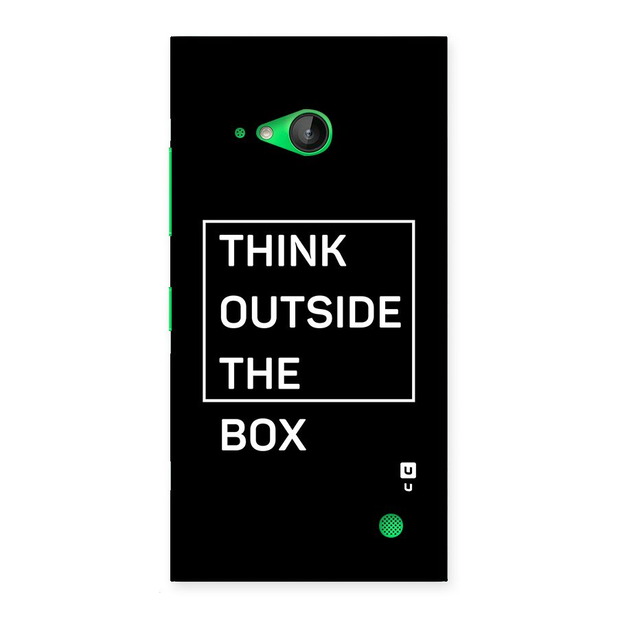 Always Think Outside Back Case for Lumia 730