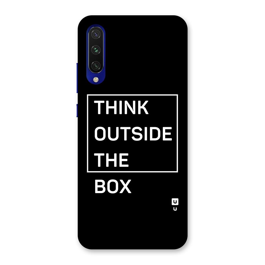 Always Think Outside Back Case for Mi A3