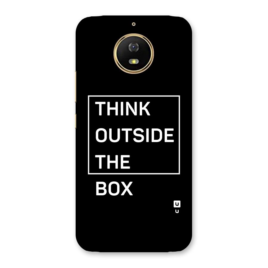 Always Think Outside Back Case for Moto G5s