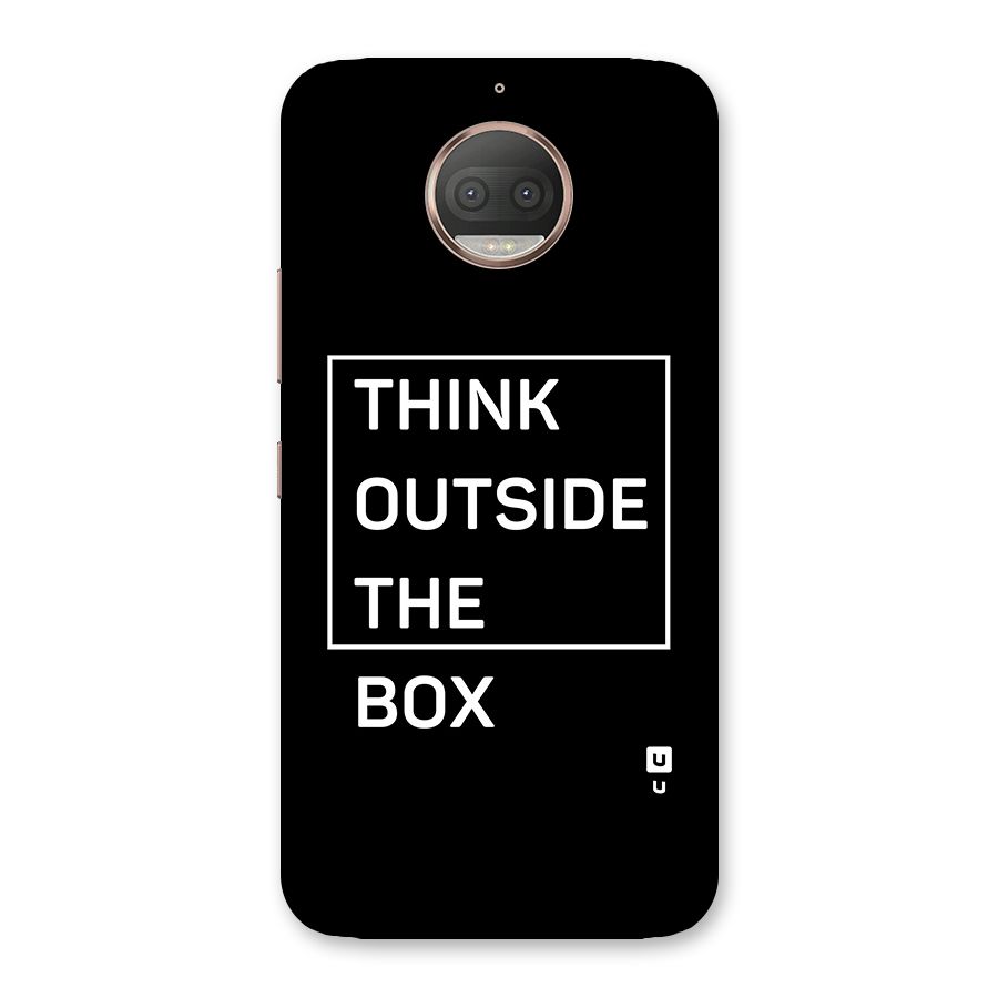 Always Think Outside Back Case for Moto G5s Plus