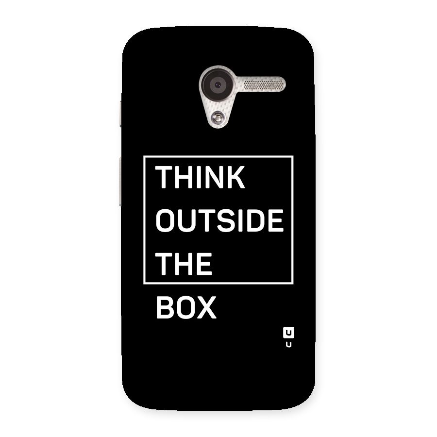 Always Think Outside Back Case for Moto X