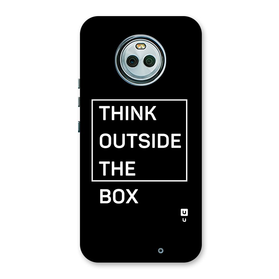 Always Think Outside Back Case for Moto X4