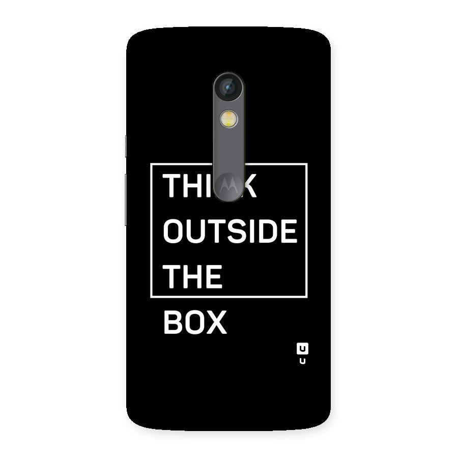 Always Think Outside Back Case for Moto X Play