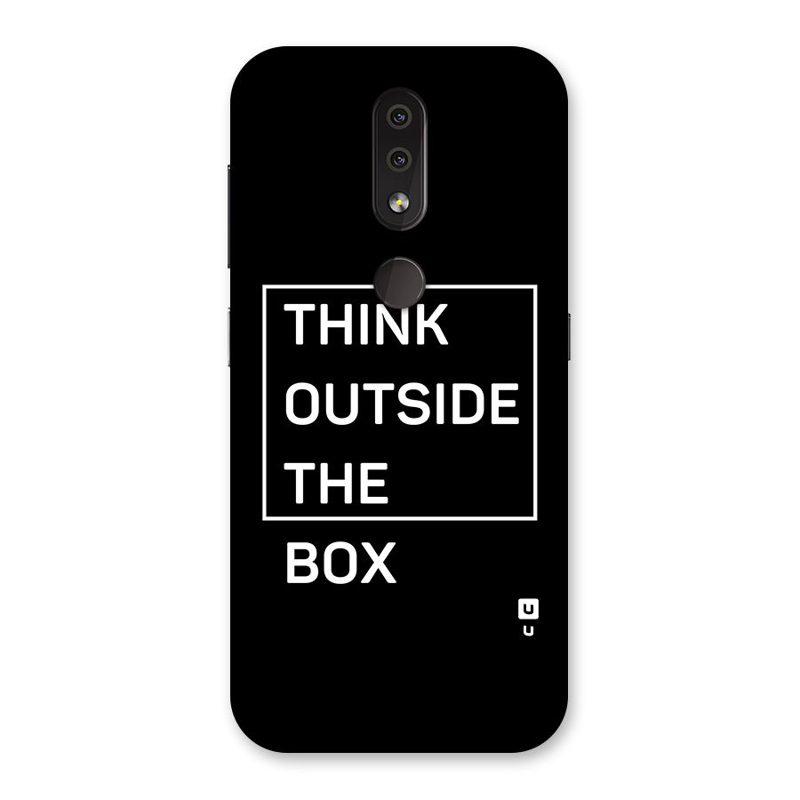 Always Think Outside Back Case for Nokia 4.2