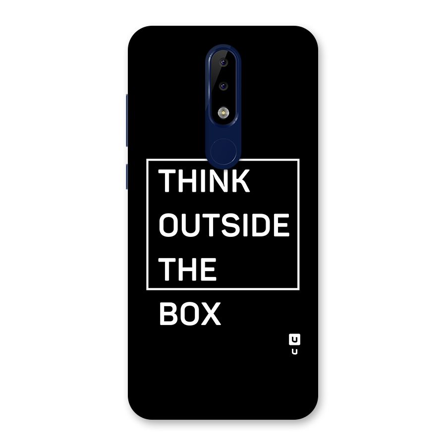 Always Think Outside Back Case for Nokia 5.1 Plus