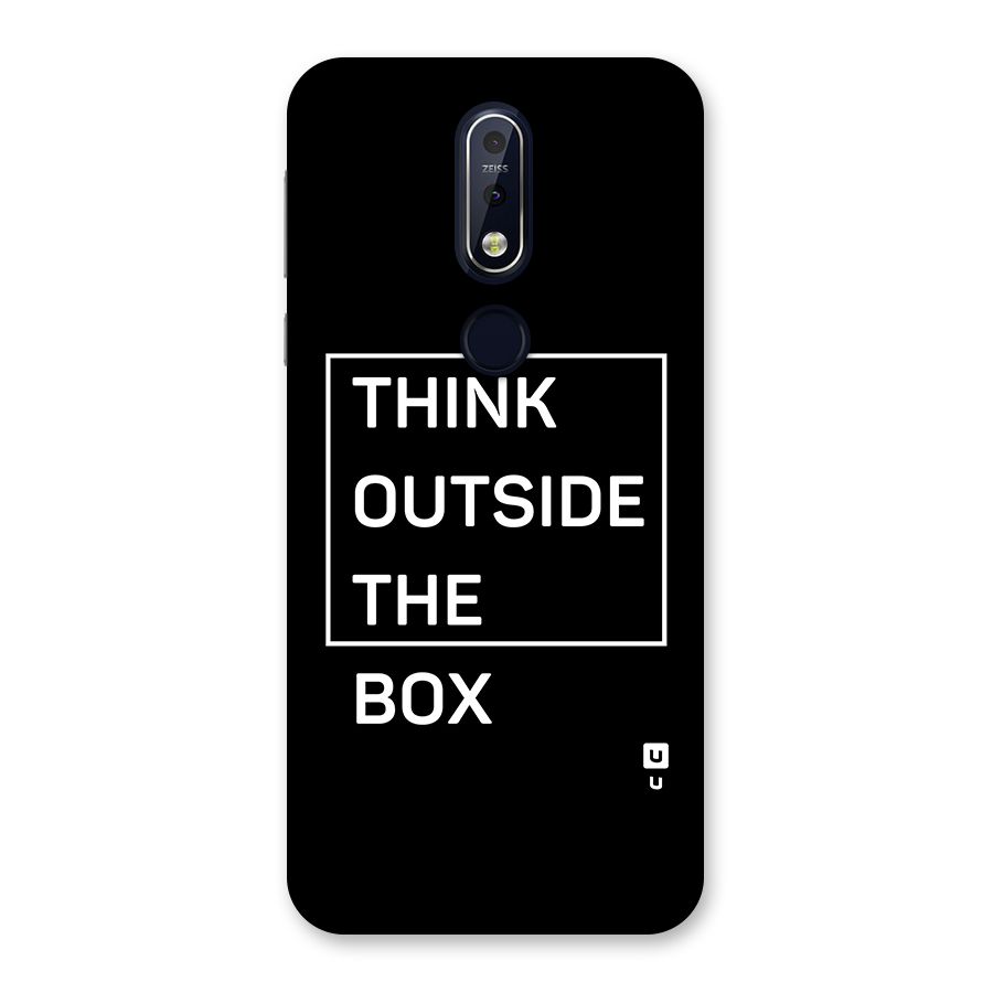Always Think Outside Back Case for Nokia 7.1