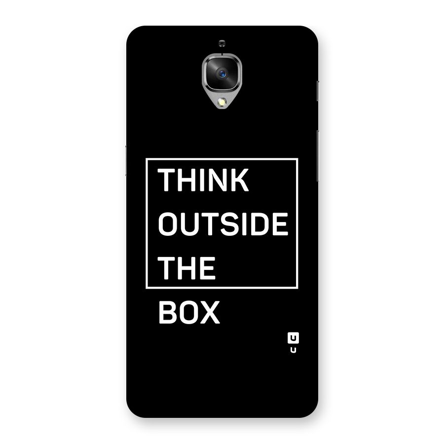 Always Think Outside Back Case for OnePlus 3