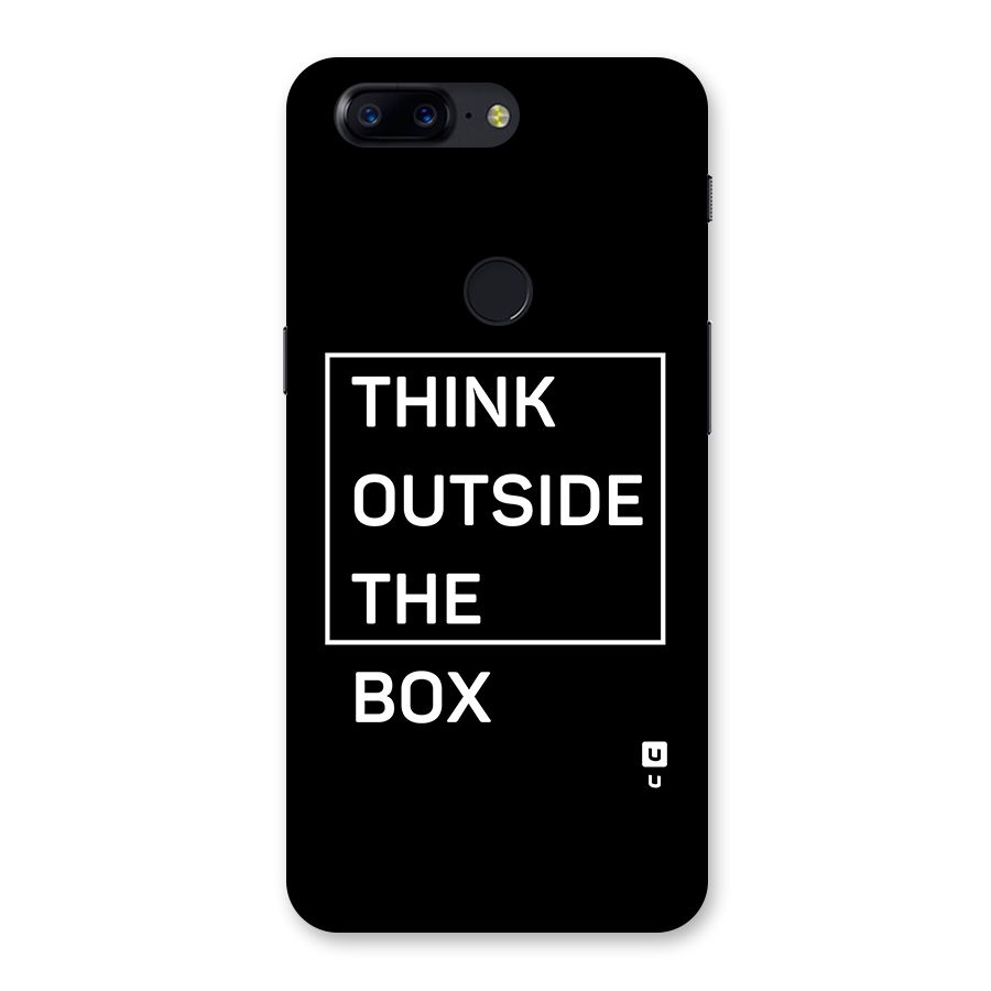 Always Think Outside Back Case for OnePlus 5T