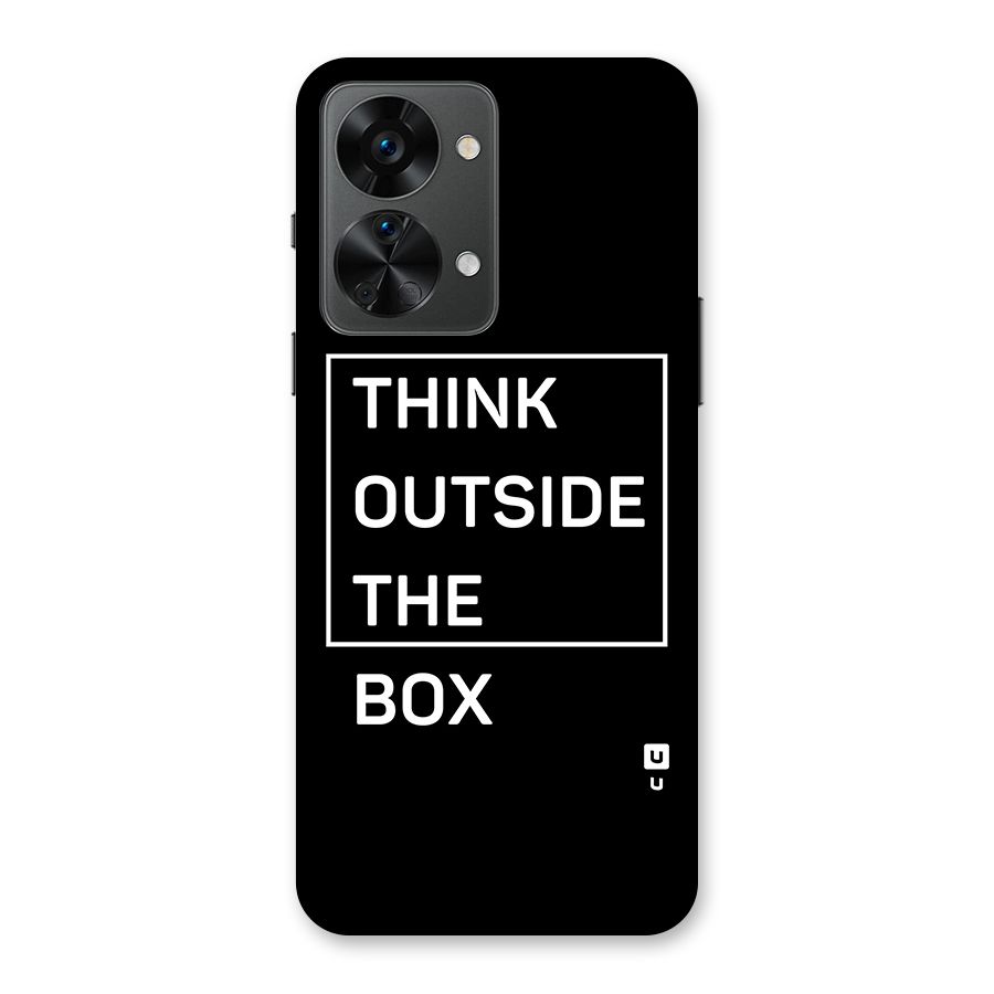 Always Think Outside Back Case for OnePlus Nord 2T