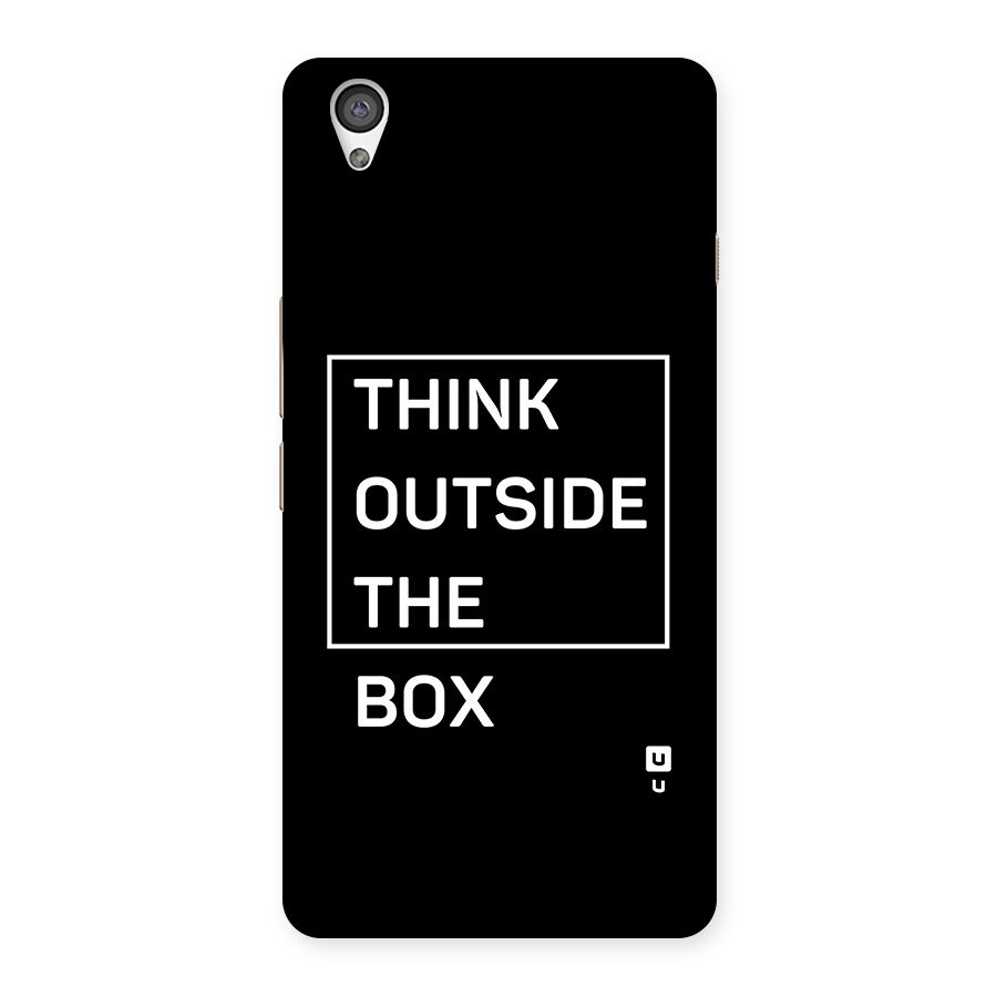 Always Think Outside Back Case for OnePlus X