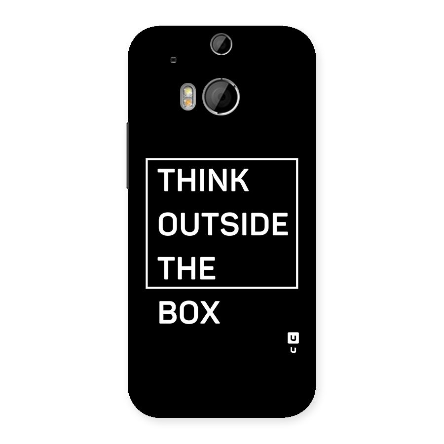 Always Think Outside Back Case for One M8