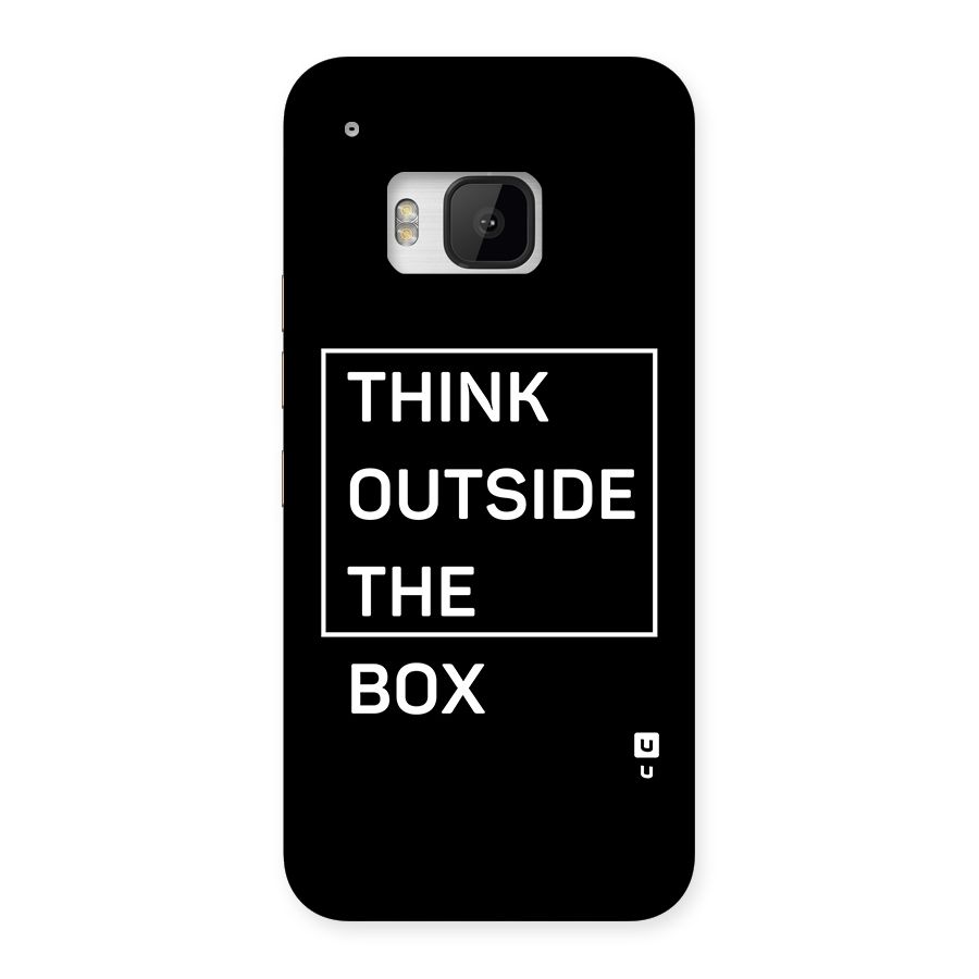 Always Think Outside Back Case for One M9