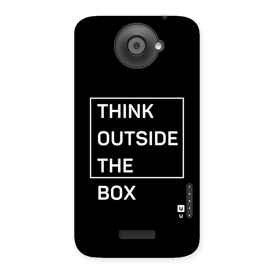 Always Think Outside Back Case for One X