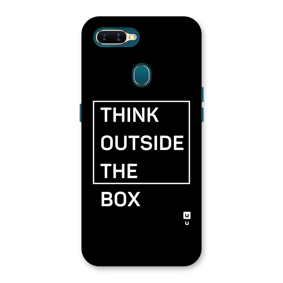 Always Think Outside Back Case for Oppo A12s